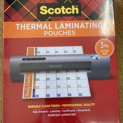 Scotch Thermal Laminating Pouches