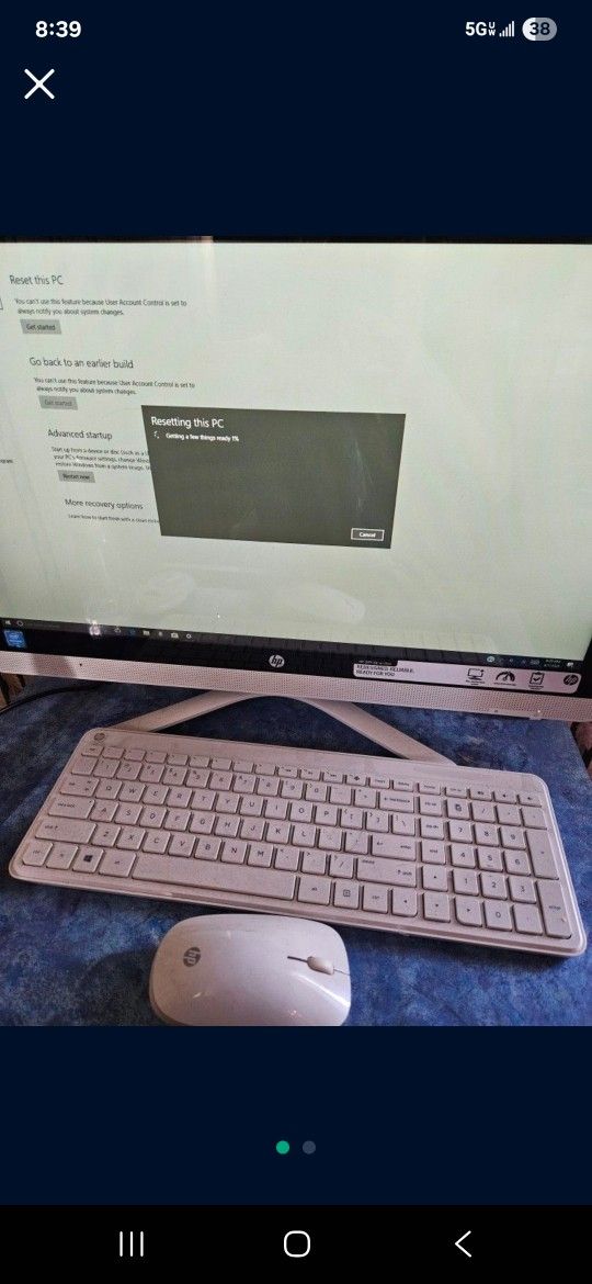Windows 10 HP Computer