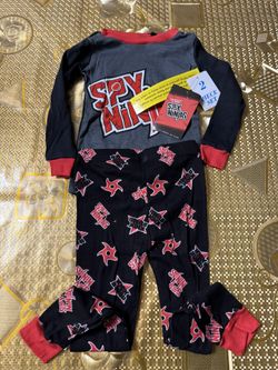 (2) Sets Of Spy Ninja PJ's Toddler (Size 4)