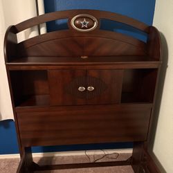 Brown Twin Bed - Cowboys