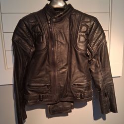 Child Leather Moto Set