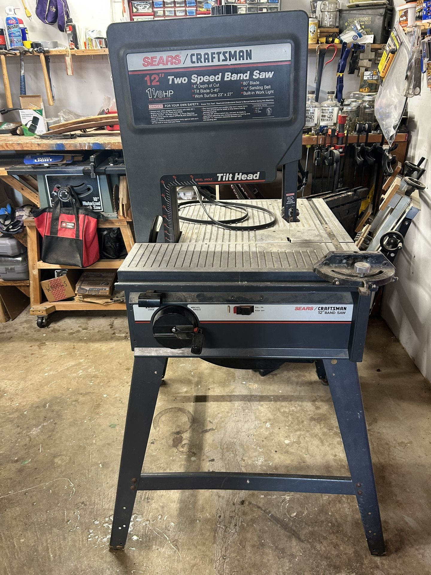 12” Band Saw. $75