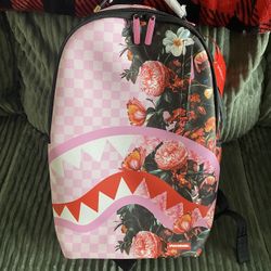 Sprayground Backpack (Pink Flower Edition)