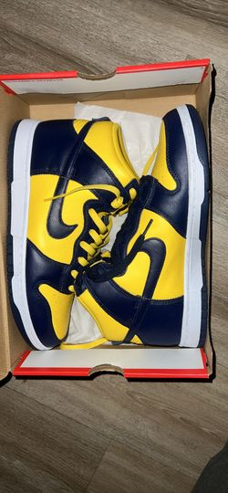 Nike Jordan 1s Blue And Yellow Brand New
