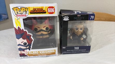 Funko Pop Kirishima #606 & Funko Mini Thor #79