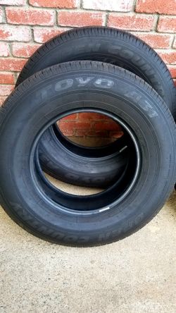 Toyo open country tires