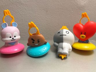 2026 McDonald's x BT21 Happy Meal keychain figures