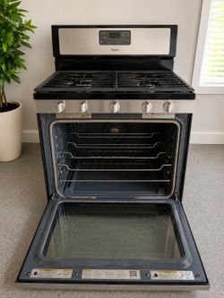 Whirlpool Stainless Steel Gas Range
