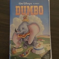 Dumbo Black Diamond Edition VHS Very Rare