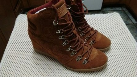 Coach booties size 9