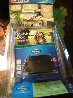 PetSafe Inground Dog Fence w/ two collars.