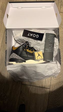 Air Jordan 3 Retro “Black Gold”