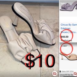 $10 Circus NY by Sam Edelman Beautiful High Heels Like New Size 6 