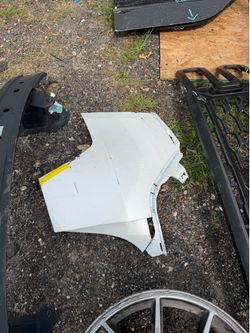 2025 2026 tesla model y right rear bumper side