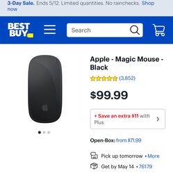 Apple Black Magic Mouse
