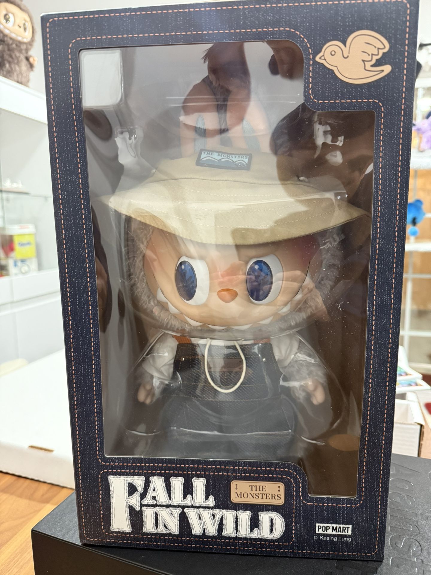 POP MART - THE MONSTERS Labubu Fall In Wild Vinyl Plush Doll