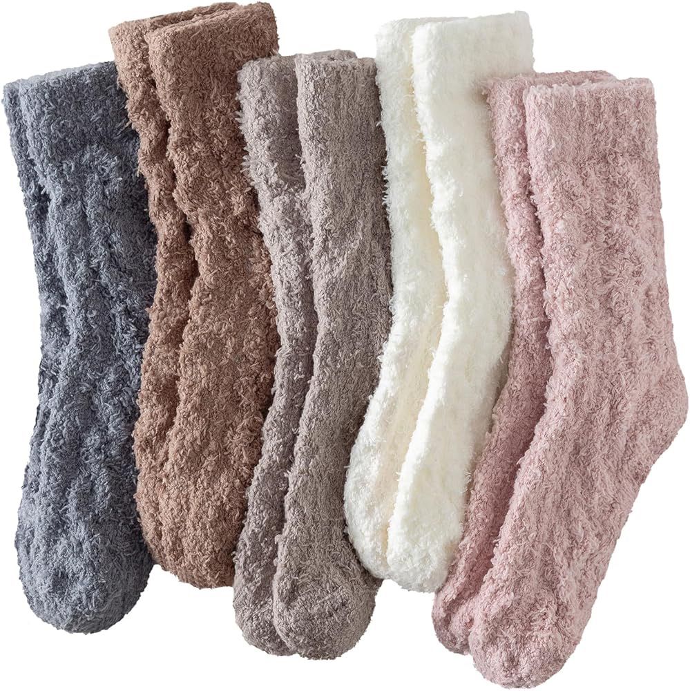 Womens Fuzzy Socks