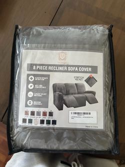 Grey sofa cover new
