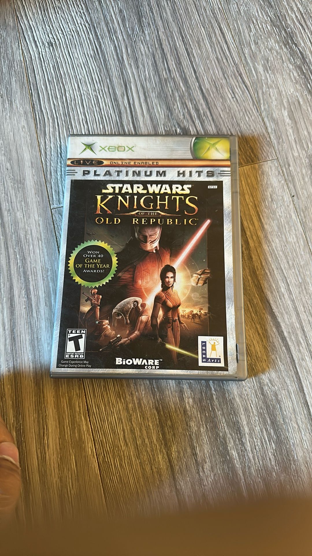 Xbox Platinum hits “StarWars knights Of The Old Republic”
