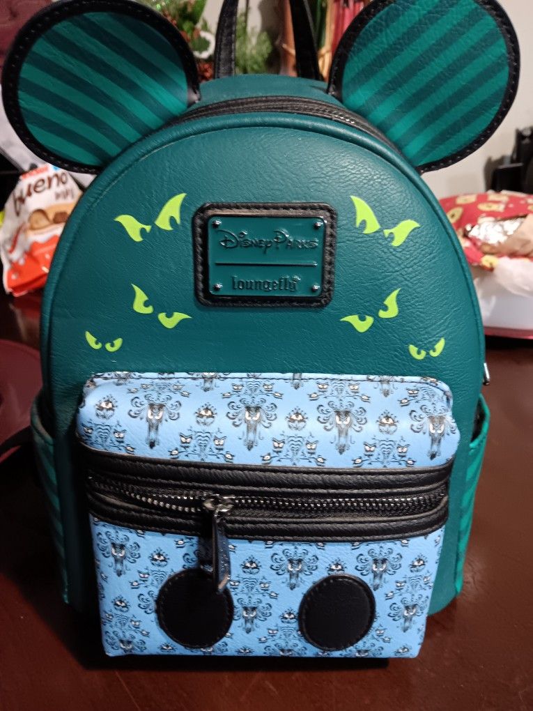 Disney Backpack Loungefly Haunted Mansión