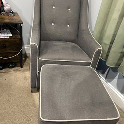 Rocker With Storage Ottoman! 