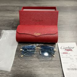 Cartier Glasses (with receipt)