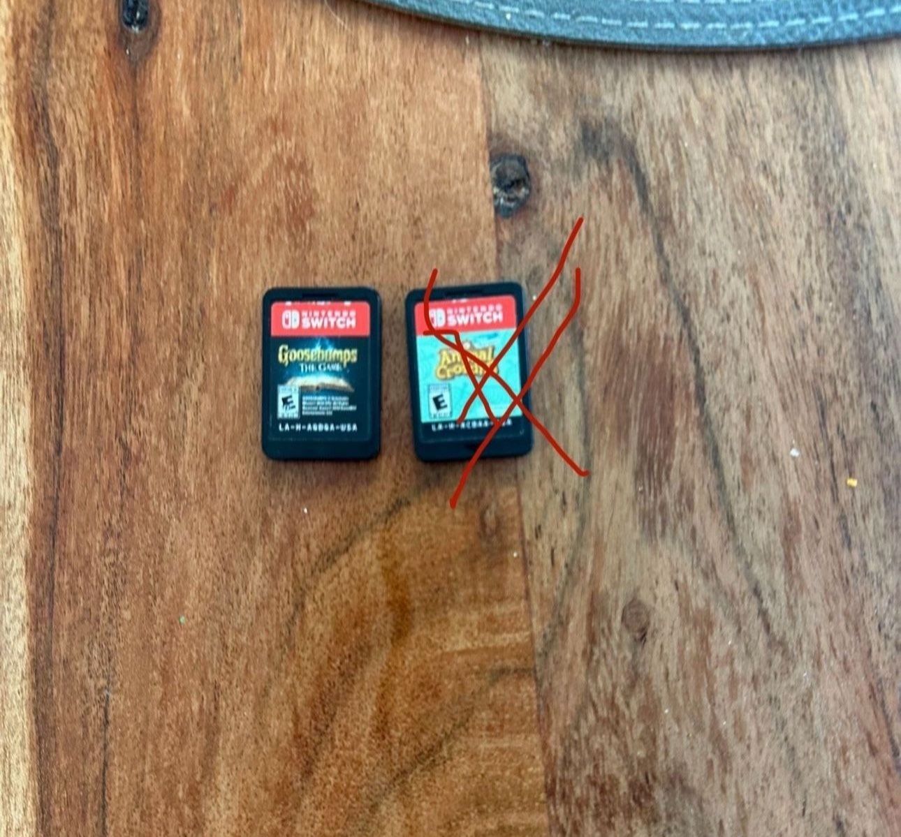 Nintendo Switch Goosebumps 