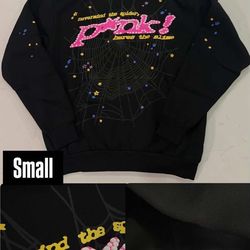 Black Spider X Pink Hoodie
