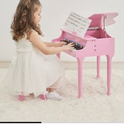 Teamson baby grand piano pink from Neiman Marcus 