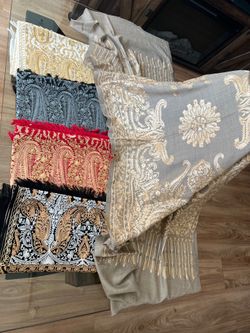 Scarf Cashmere And Silk