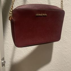 Michael Kors Burgundy Bag 