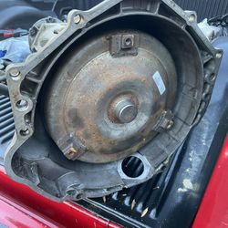 4L60E Transmission Core With Torque Converter 4 Wheel Drive Came Out Of A 2004  Chevrolet Silverado 1500