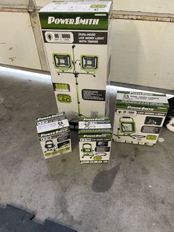 Power smith garage lights set
