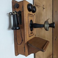 Telephone Antique By Kellog