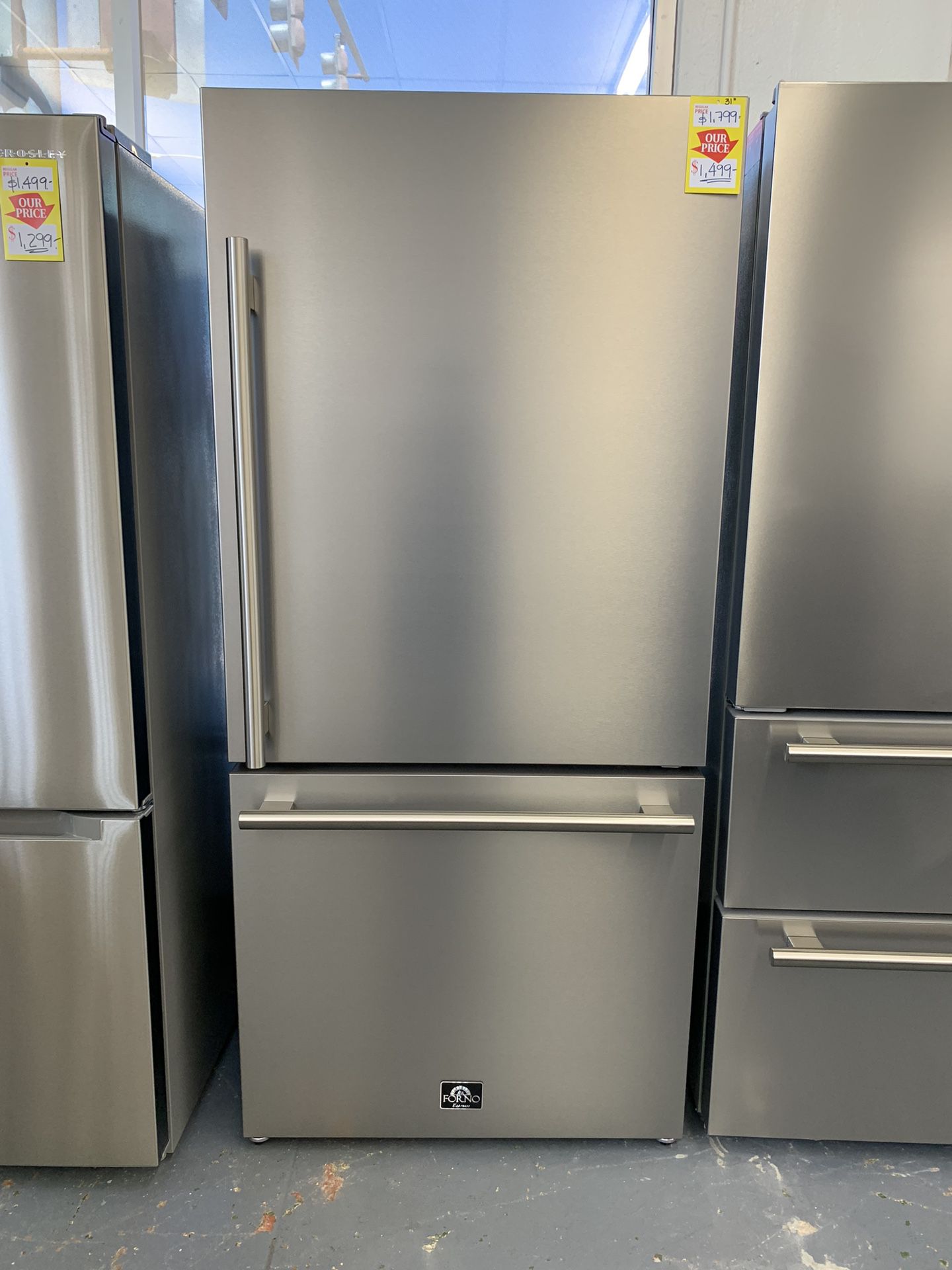 Forno 17.2 cu. ft. Refrigerator   $ 1,499.00