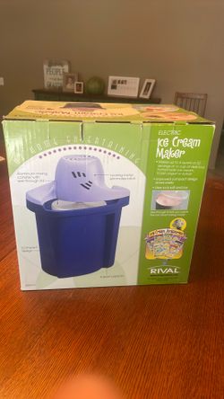 Rival 4-Quart Electric Ice Cream Maker – Gently Used, Local Pickup
