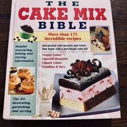 Hardcover The Cake Mix Bible Cookbook
