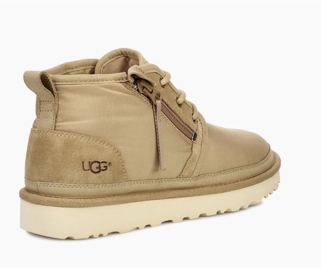 Ugg Neumel Zip Men’s Color Tan Lace Up Zip Boot Size 9