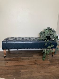 Vintage Chesterfield Bench