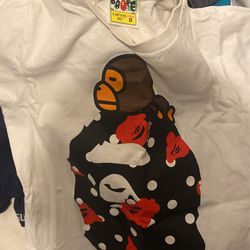 BAPE TEE WOMENS SZ XS