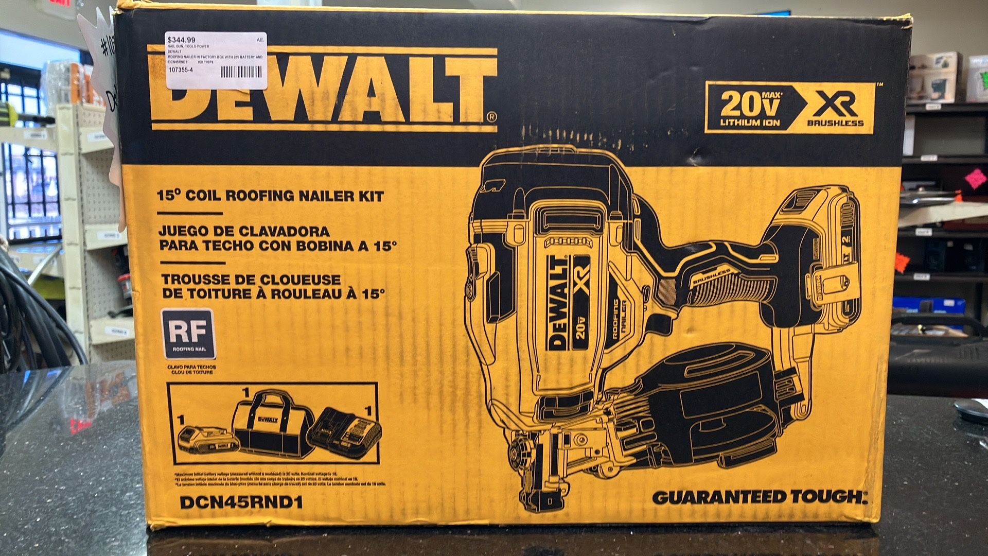 Dewalt Nail Gun #107355-4 MJ