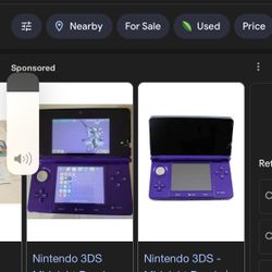 Nintendo, 3DS midnight, purple