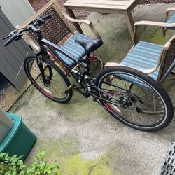 Schwinn S29 Red And Black Bike