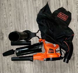 Black + Decker Electric Leaf Blower, Vacuum, and Mulcher