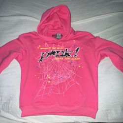 Pink Spider Hoodie