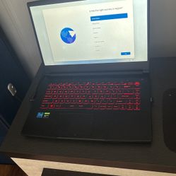 msi gaming labtop 