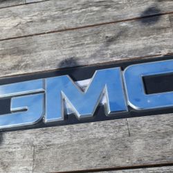 Gmc Sierra Grill Emblem Billet