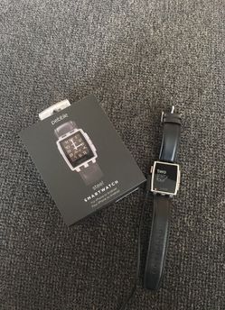 Pebble steel smart watch