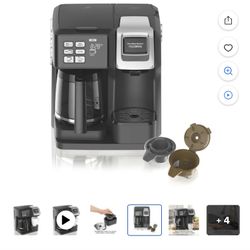 Brand new sealed coffee machine Hamilton beach flex brew asking $125