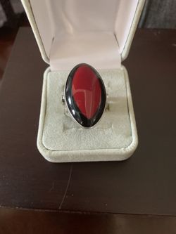 Ventage Beautiful big ring silver 925